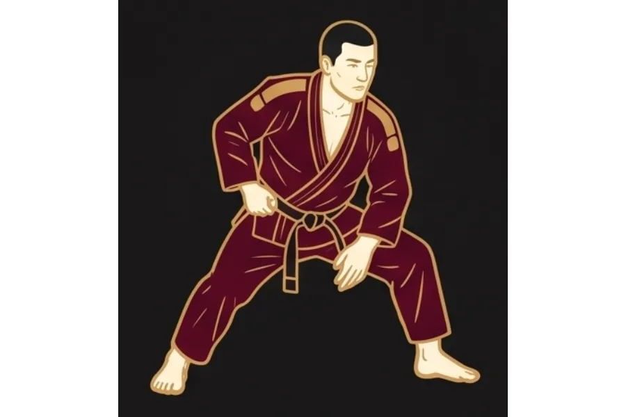 Brazilian Jiu-Jitsu — ilustrace