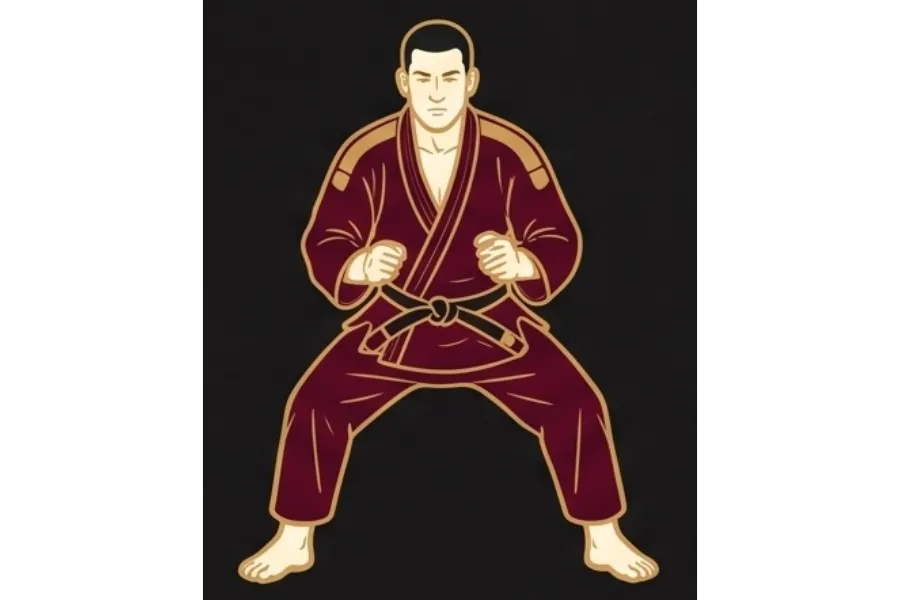 Judo — ilustrace